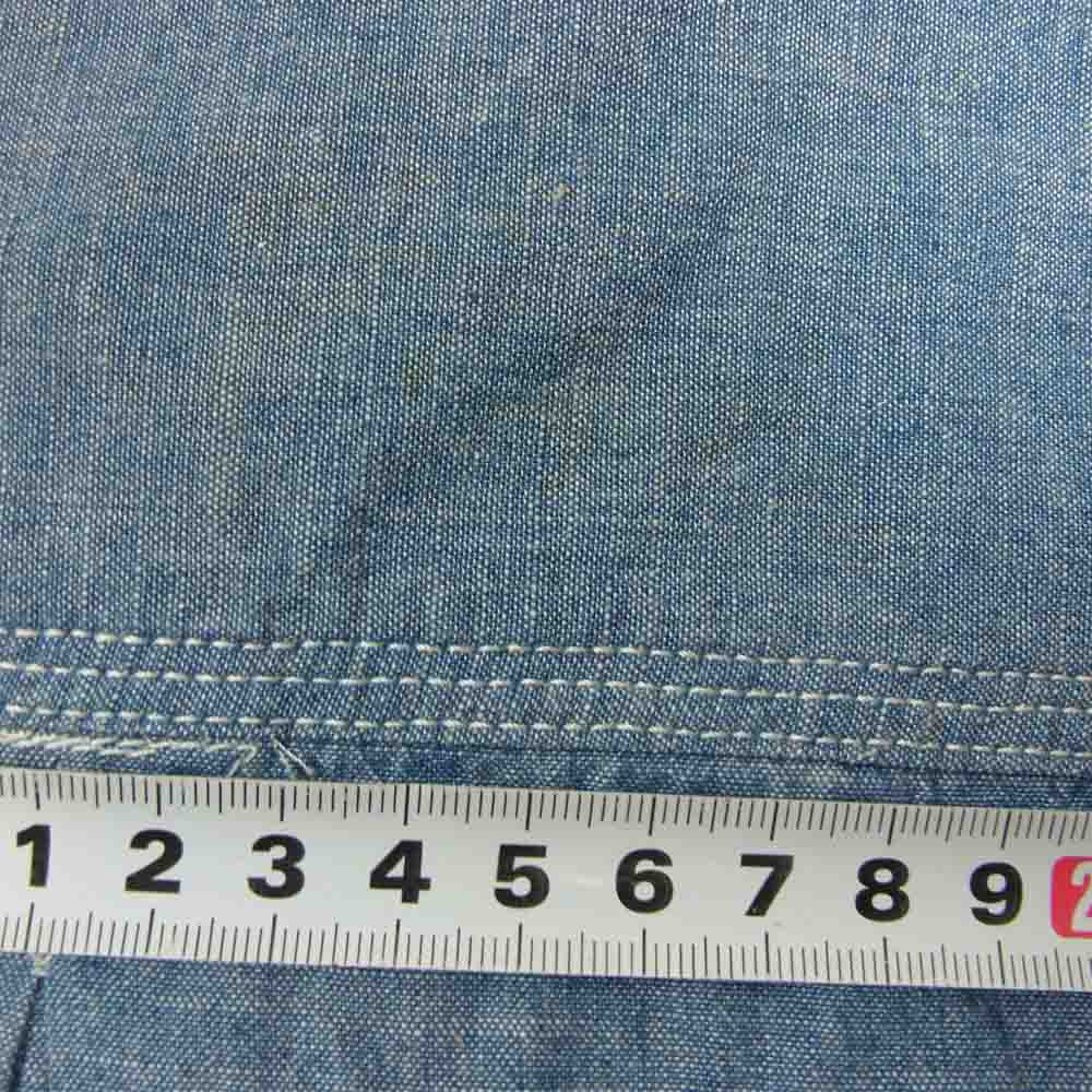nonnative ノンネイティブ HUNTER SHIRTS デニム シャンブレー 長袖シャツ インディゴブルー系 2【中古】