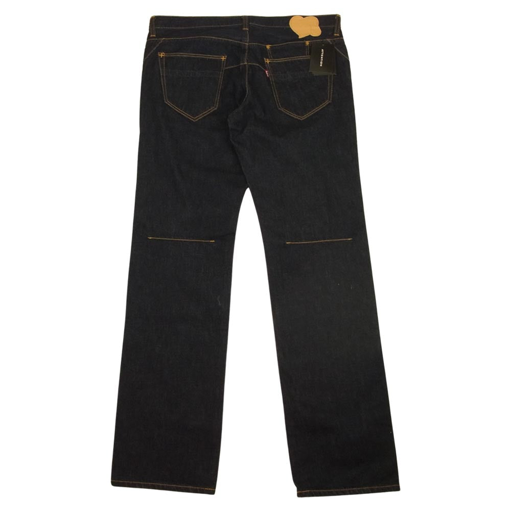 NUMBER(N)INE ナンバーナイン F07-NNP001A PAIN ペイン ハート パッチ デニムパンツ インディゴブルー系 5【美品】【中古】