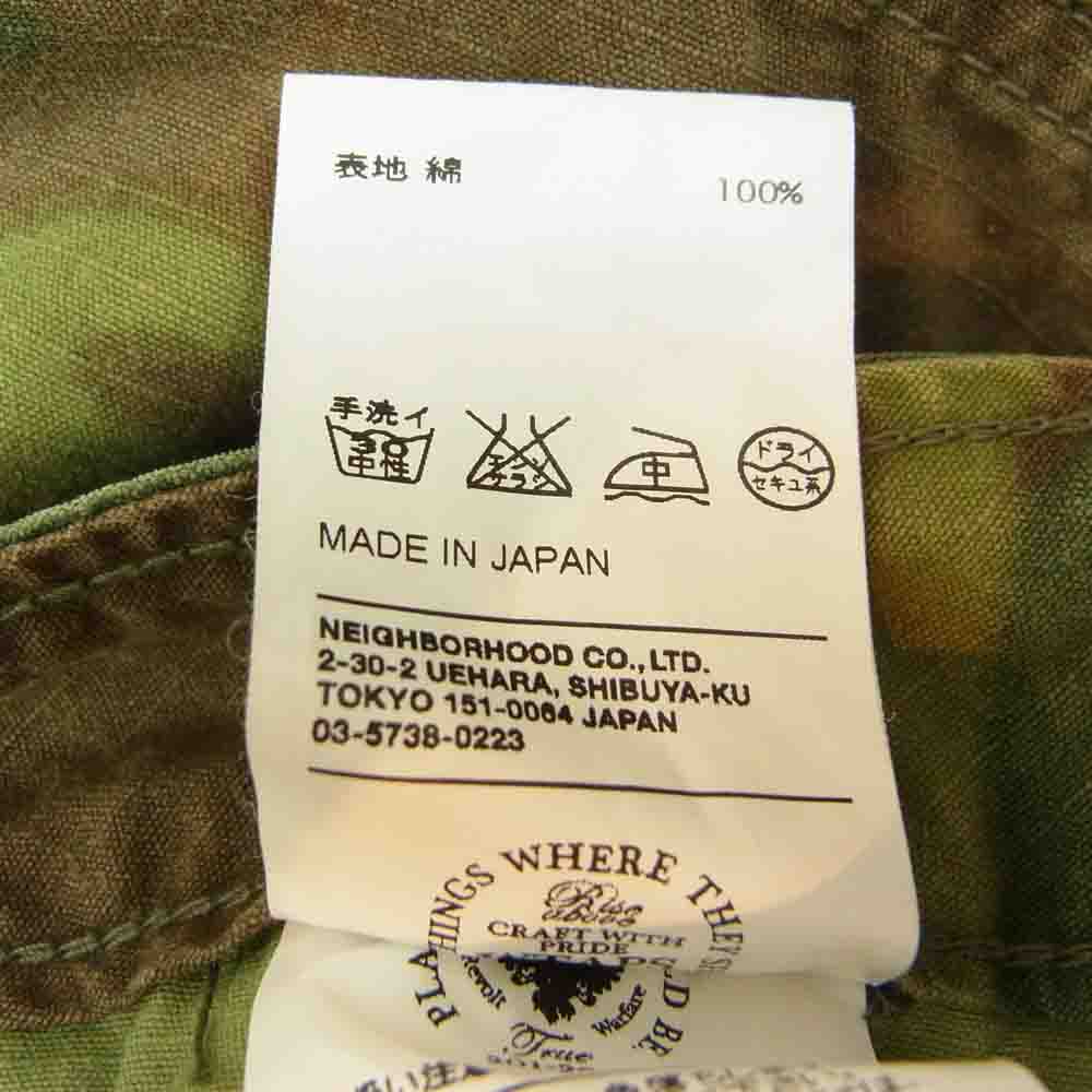 WTAPS ダブルタップス 091GWDT-PTM03 TROUSERS FATIGUE COTTON RIPSTOP CAMO カモ トラウザー ファティーグ カーゴ リップストップ パンツ カーキ系 S【中古】