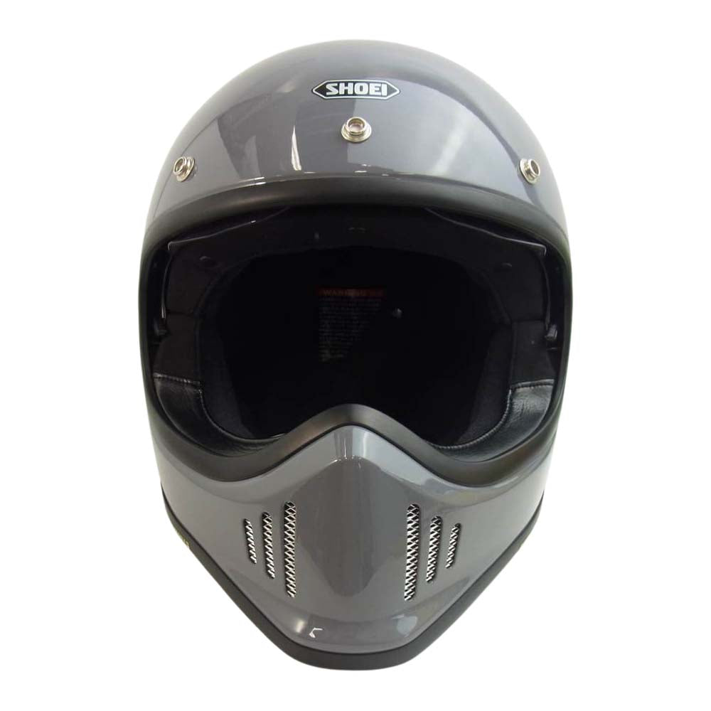 ショウエイ EX-Zero ゼロ グレー ヘルメット グレー系 XL 61cm【中古】