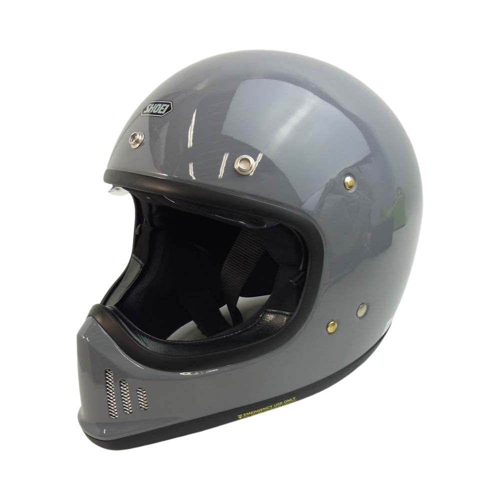 ショウエイ EX-Zero ゼロ グレー ヘルメット グレー系 XL 61cm【中古】