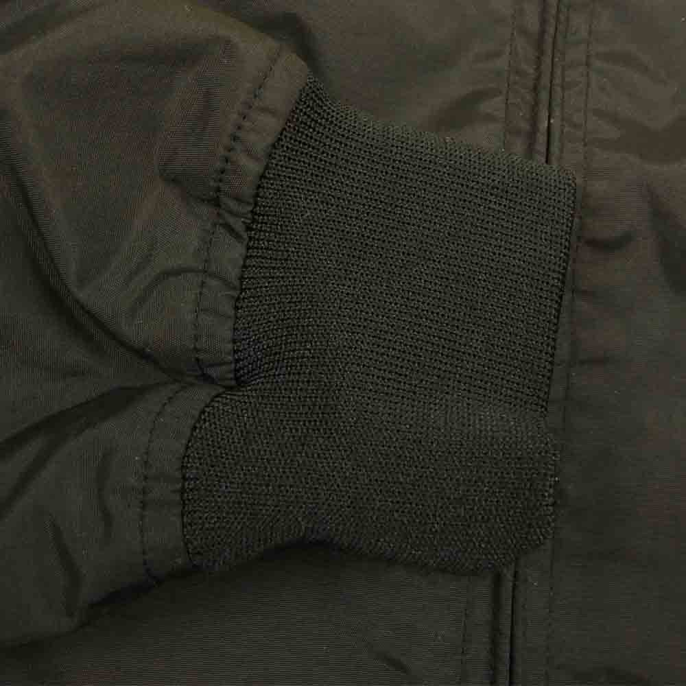 STUSSY ステューシー ナイロン フルジップ フーデッド ジャケット ブラック系 M【中古】