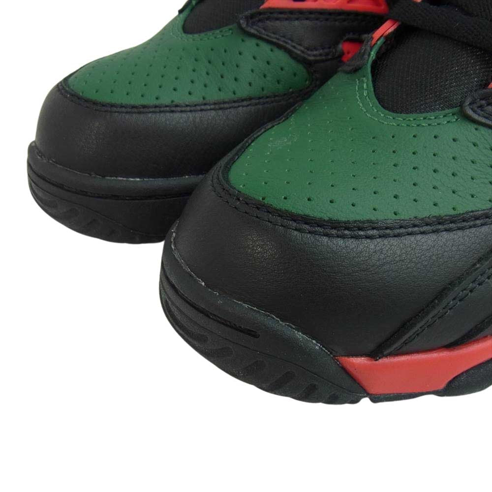 Supreme シュプリーム 21AW CJ5291-001  × NIKE AIR CROSS TRAINER 3 LOW ナイキ エアクロストレーナー 3 ロー スニーカー グリーン系 レッド系 27cm【美品】【中古】