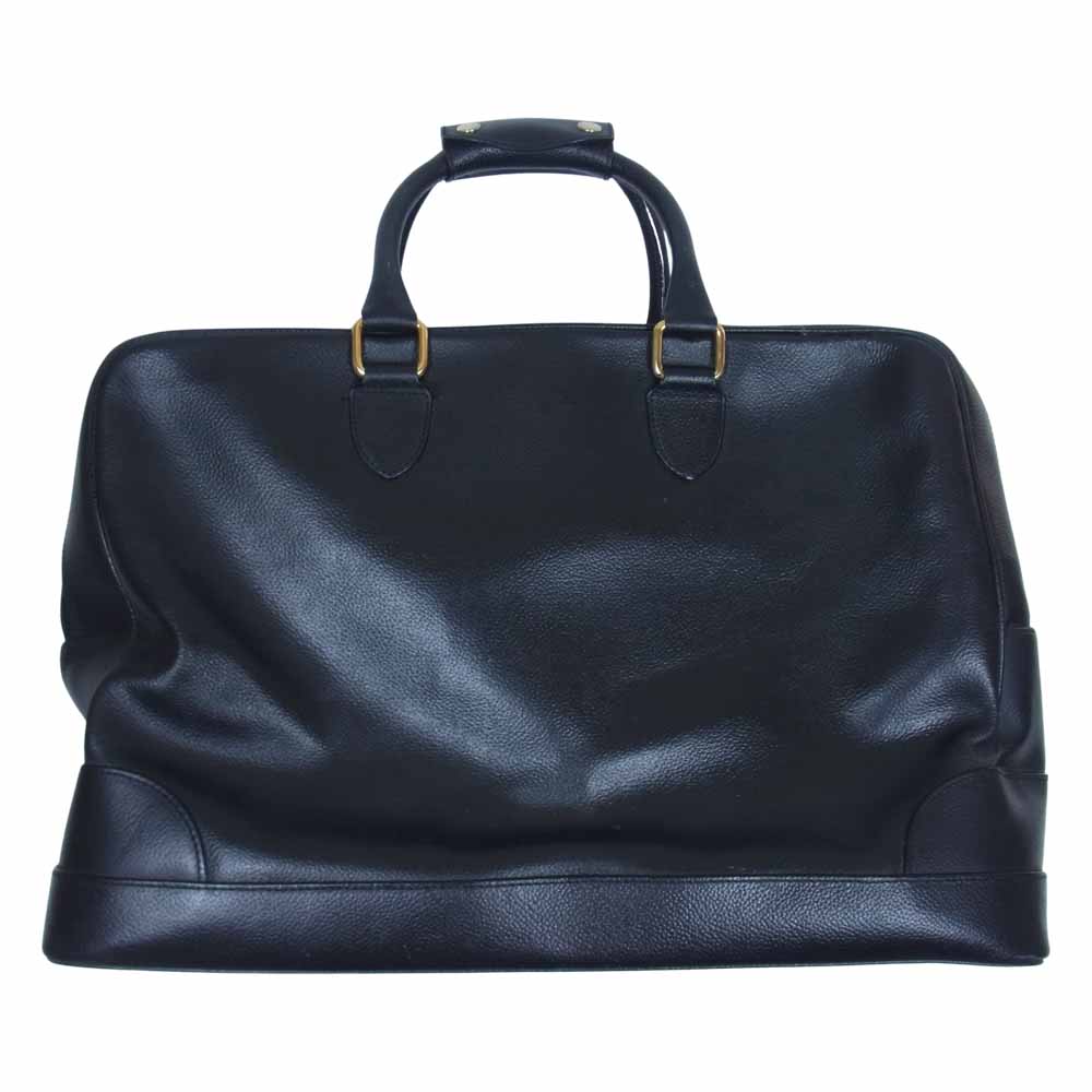 BURBERRY バーバリー BURBERRYS OF LONDON 裏地ノヴァチェック オールド ボストンバッグ ブラック系【中古】
