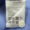 COMOLI コモリ S03-02002 20AW バンドカラー 長袖 コットン ロングスリーブ シャツ SAX ブルー系 2【中古】