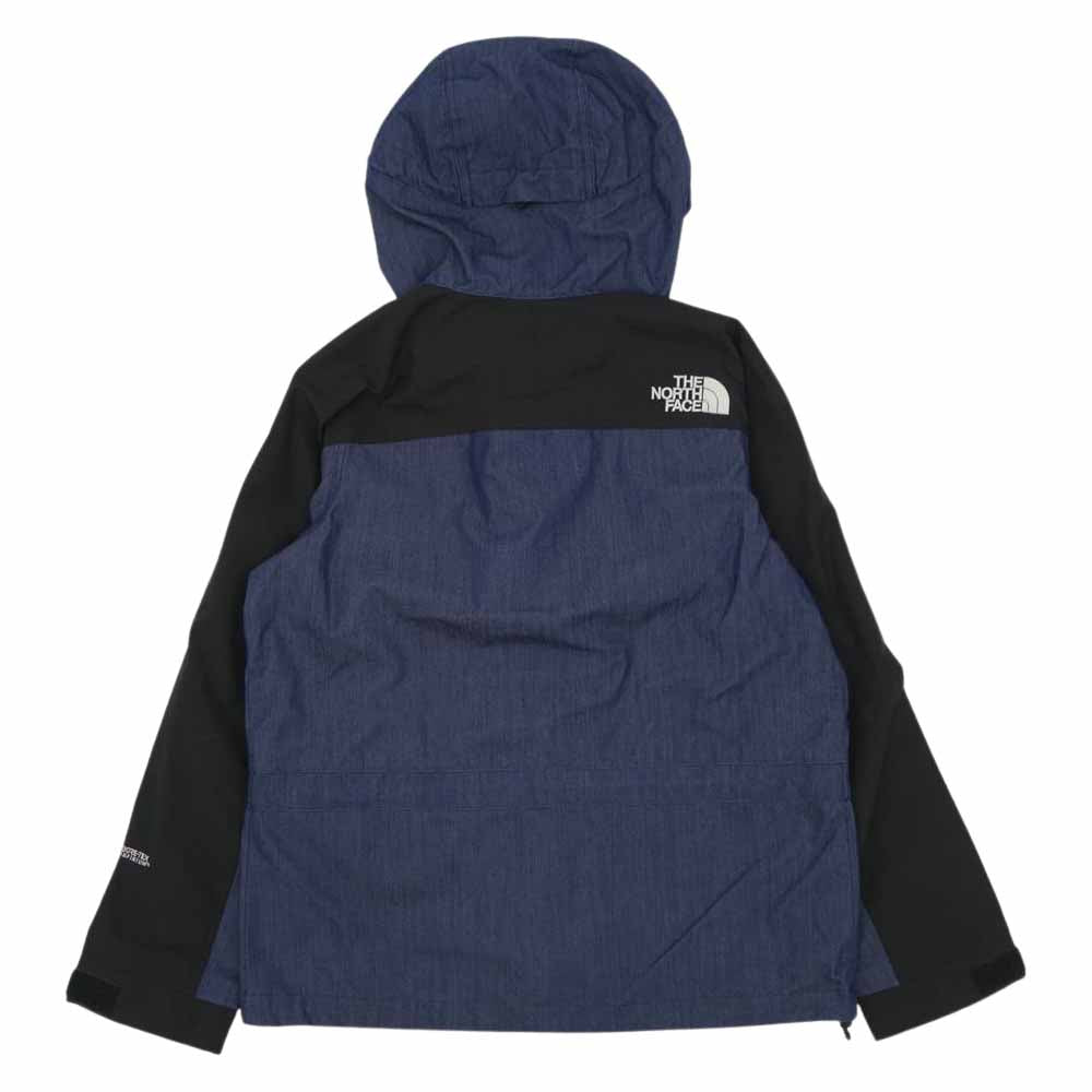 THE NORTH FACE ノースフェイス NPW22135 Mountain Light Denim Jacket レディース マウンテンライト デニム ジャケット インディゴブルー系 ブラック系 M【中古】
