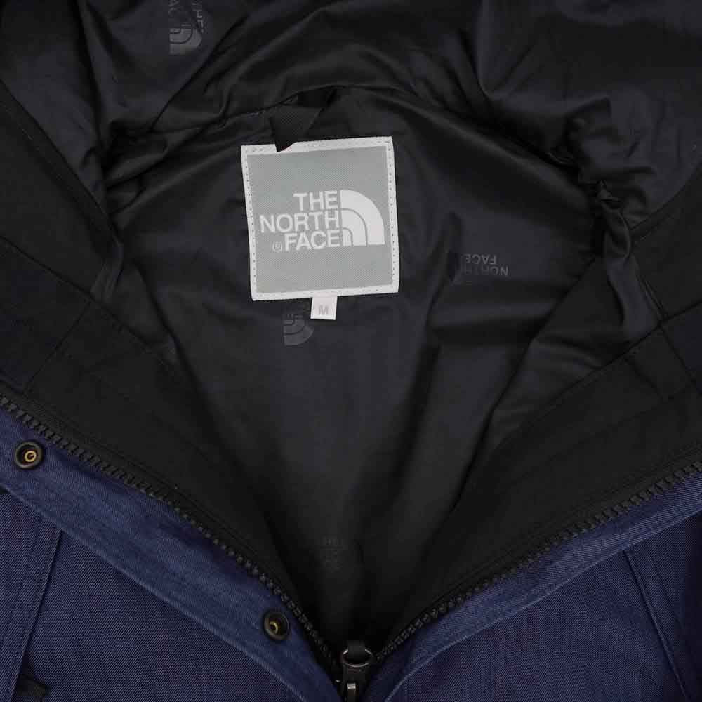 THE NORTH FACE ノースフェイス NPW22135 Mountain Light Denim Jacket レディース マウンテンライト デニム ジャケット インディゴブルー系 ブラック系 M【中古】