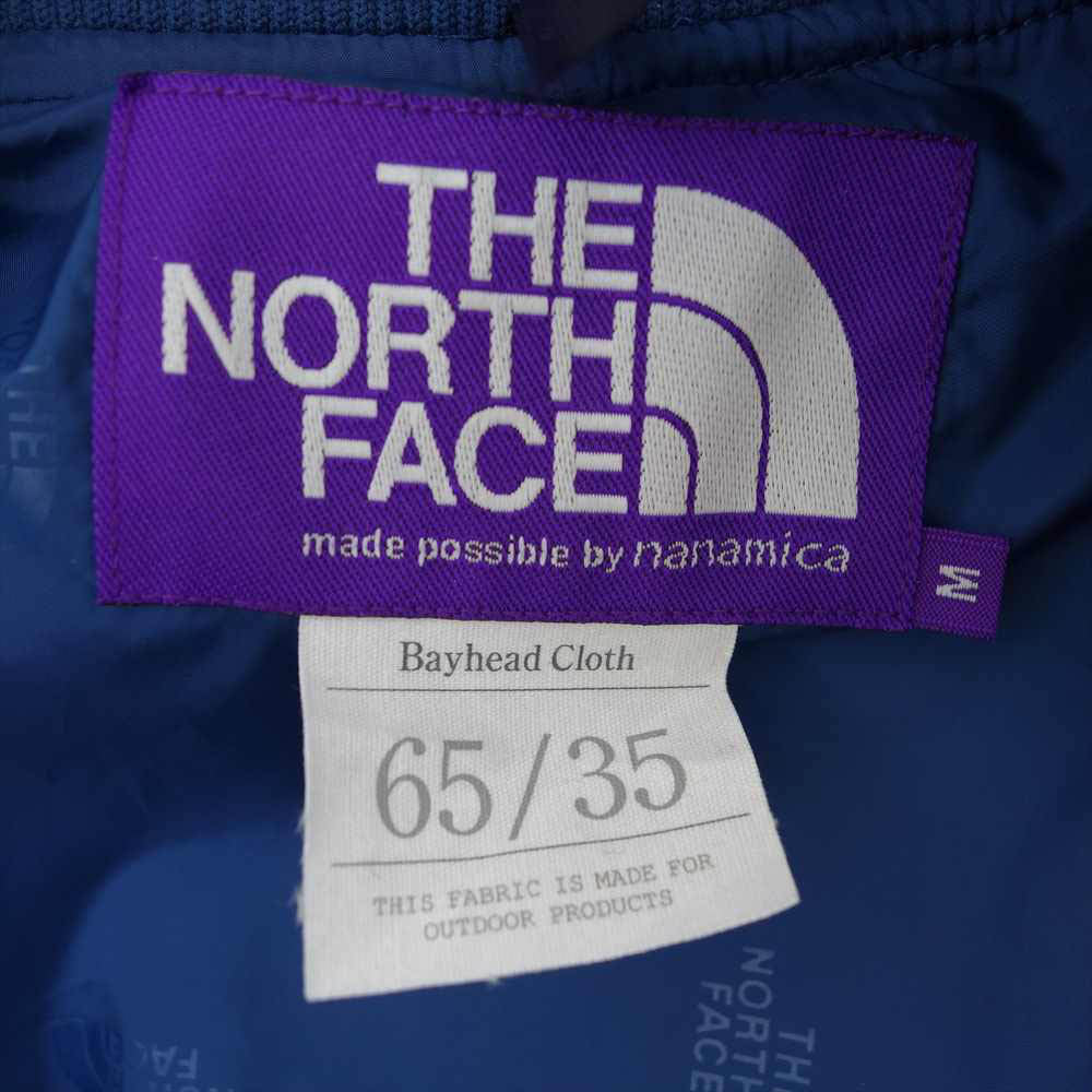 THE NORTH FACE ノースフェイス NP2202N PURPLE LABEL パープルレーベル 65/35 Field Jacket フィールド ジャケット ブルー系 M【極上美品】【中古】