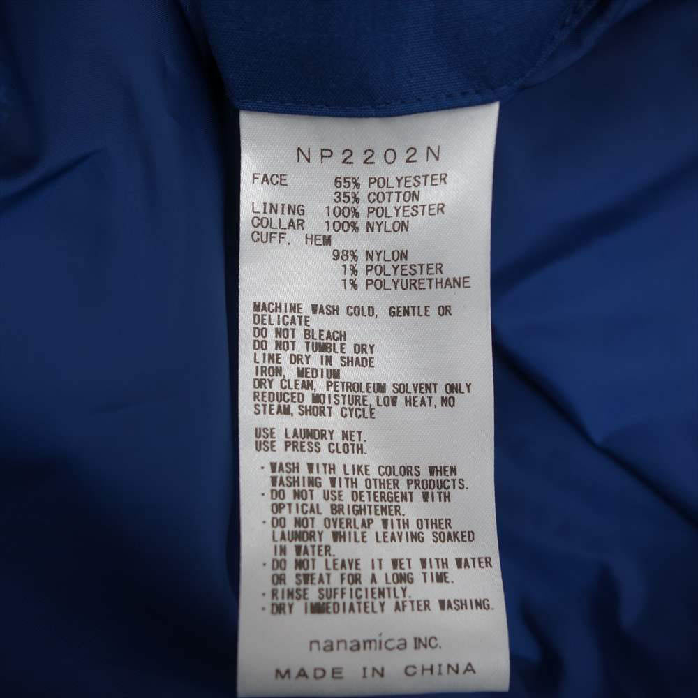 THE NORTH FACE ノースフェイス NP2202N PURPLE LABEL パープルレーベル 65/35 Field Jacket フィールド ジャケット ブルー系 M【極上美品】【中古】