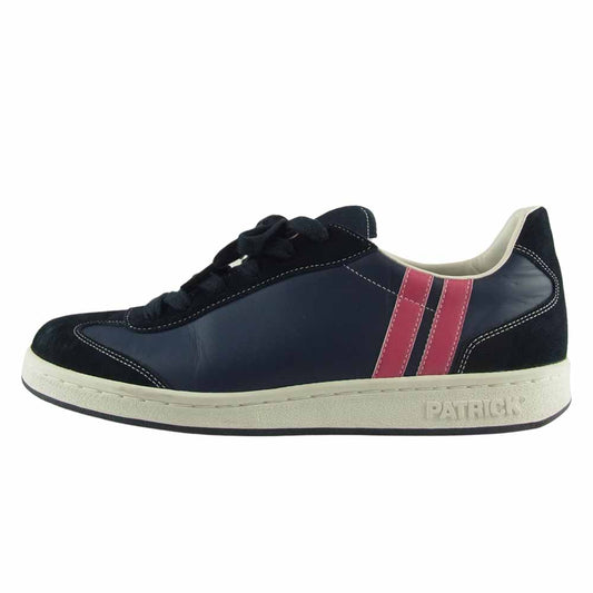 PATRICK パトリック 501772 HARLEM ハーレム スニーカー ネイビー系 41【中古】