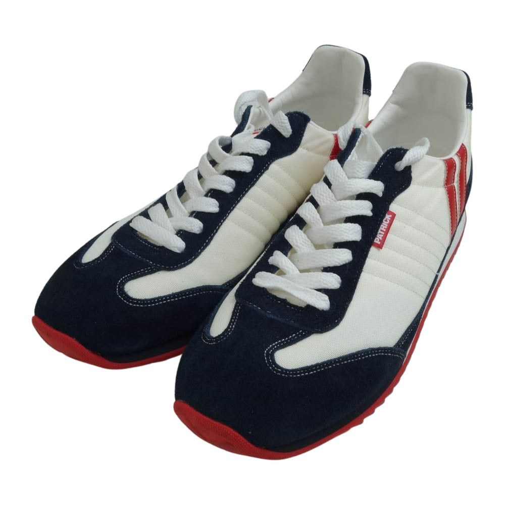 PATRICK パトリック 9420 MARATHON WHT マラソン スニーカー マルチカラー系 44【中古】