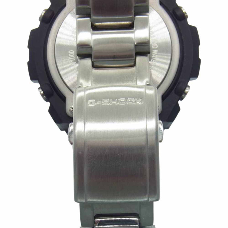 G-SHOCK ジーショック 現状品 GST-W100D-1A2JF ソーラー 電波 クォーツ 腕時計 シルバー系【中古】
