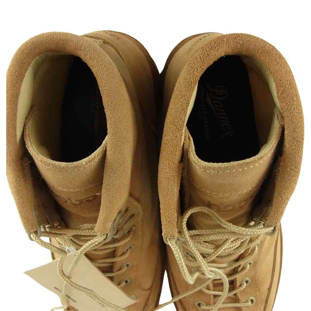 Danner ダナー D-212003 BE hobo ホーボー C/S SPEED LACE BOOTS スピード レース ブーツ ベージュ系 8.5【美品】【中古】