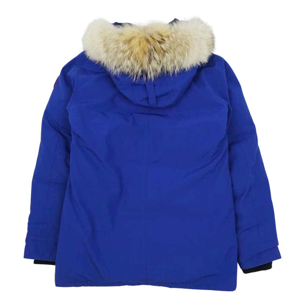 CANADA GOOSE カナダグース 3438JM 国内正規品 グリフィンタグ JASPER PARKA ジャスパー ダウン ジャケット ブルー系 S【中古】