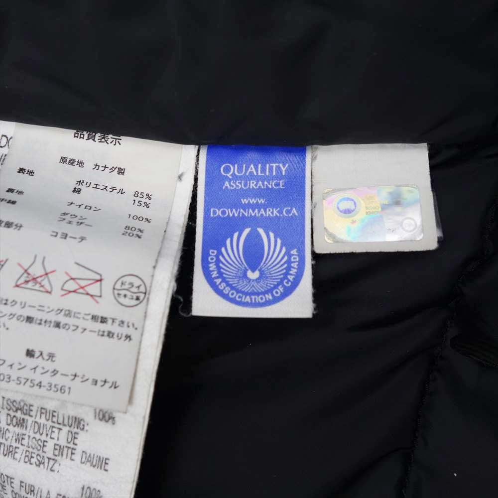 CANADA GOOSE カナダグース 3438JM 国内正規品 グリフィンタグ JASPER PARKA ジャスパー ダウン ジャケット ブルー系 S【中古】