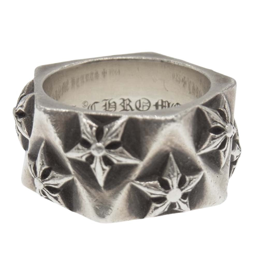 CHROME HEARTS クロムハーツ（原本無） PENTAGON STAR ペンタゴン 5ポインテッド スター リング シルバー系【中古】