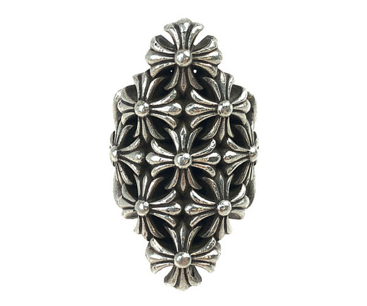CHROME HEARTS クロムハーツ（原本無） CHAIN MAIL LG チェーンメイル リング ラージ シルバー系【中古】