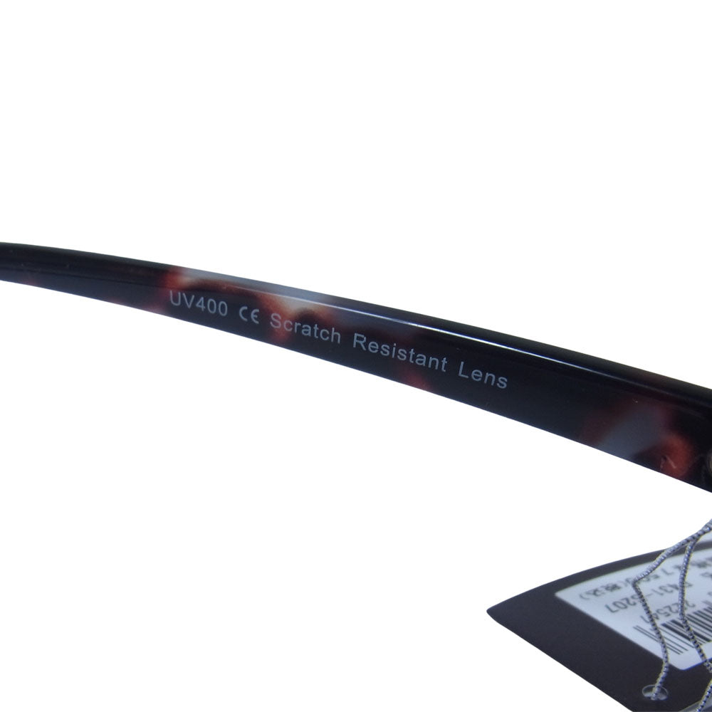 アイゾーン ニューヨーク P431-S207 UV3+ 偏光レンズ グレーレンズ ネイビーフレーム サングラス アイウェア 眼鏡 ブルー系【極上美品】【中古】