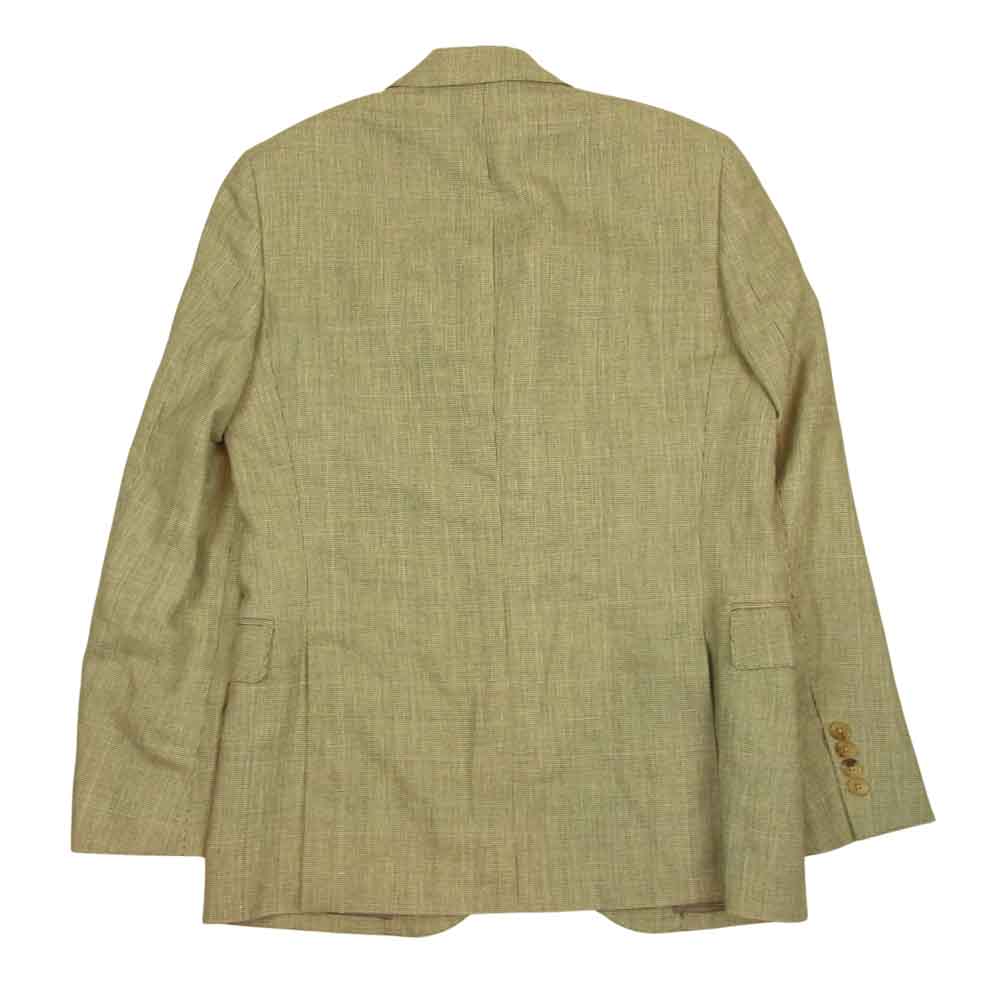POLO RALPH LAUREN ポロ・ラルフローレン 国内正規品 polo 2 sportcoat リネン ウール テーラードジャケット グレー系 36S A4【極上美品】【中古】