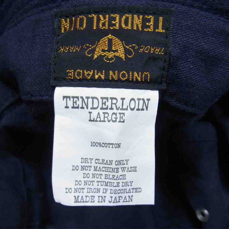 TENDERLOIN テンダーロイン T-JUNGLE HAT ジャングル ハット ネイビー系 L【中古】