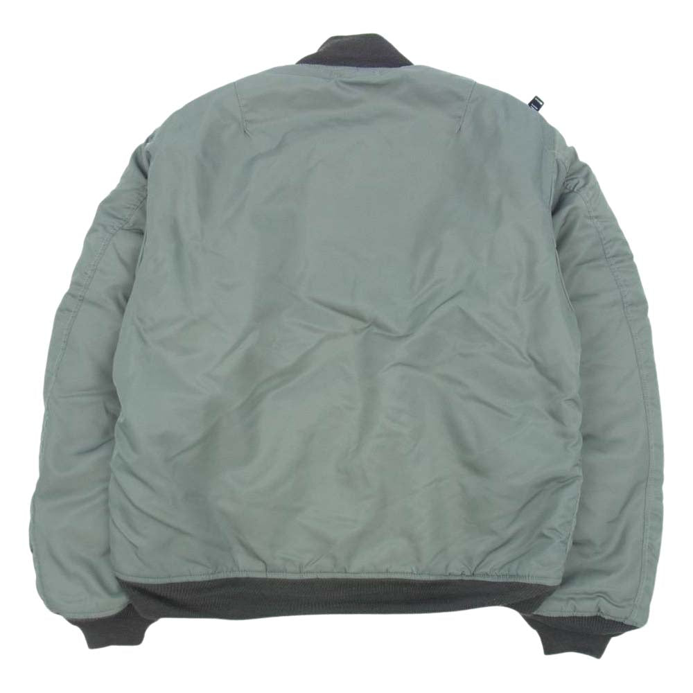 WTAPS ダブルタップス 12AW 122GWDT-JKM01 MA-1 ナイロン フライト ミリタリー ジャケット カーキ系 4【中古】