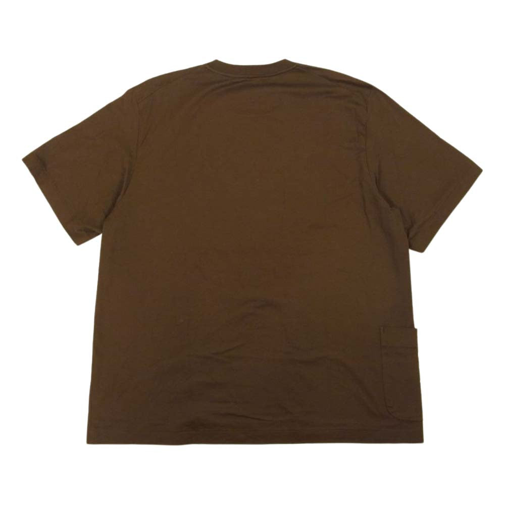 SUNSEA サンシー 19A01 19SS 34 Jail T 半袖 Tシャツ ブラウン系 3【中古】