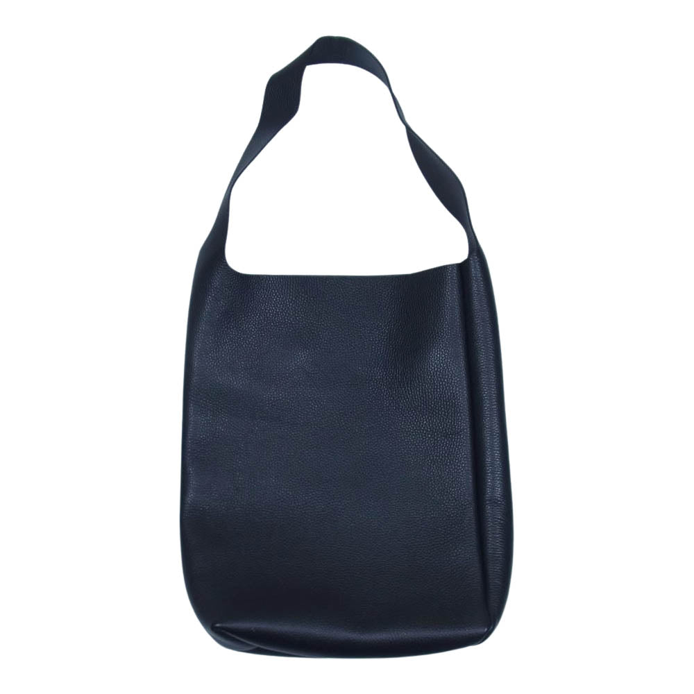 アエタ PG LEATHER SHOULDER M レザー ショルダーバッグ ブラック系【中古】