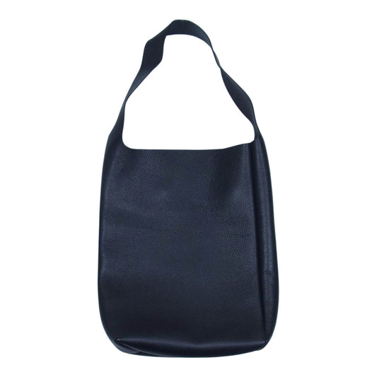 アエタ PG LEATHER SHOULDER M レザー ショルダーバッグ ブラック系【中古】