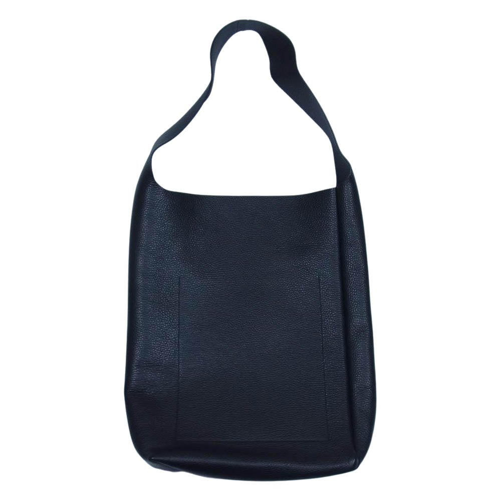 アエタ PG LEATHER SHOULDER M レザー ショルダーバッグ ブラック系【中古】