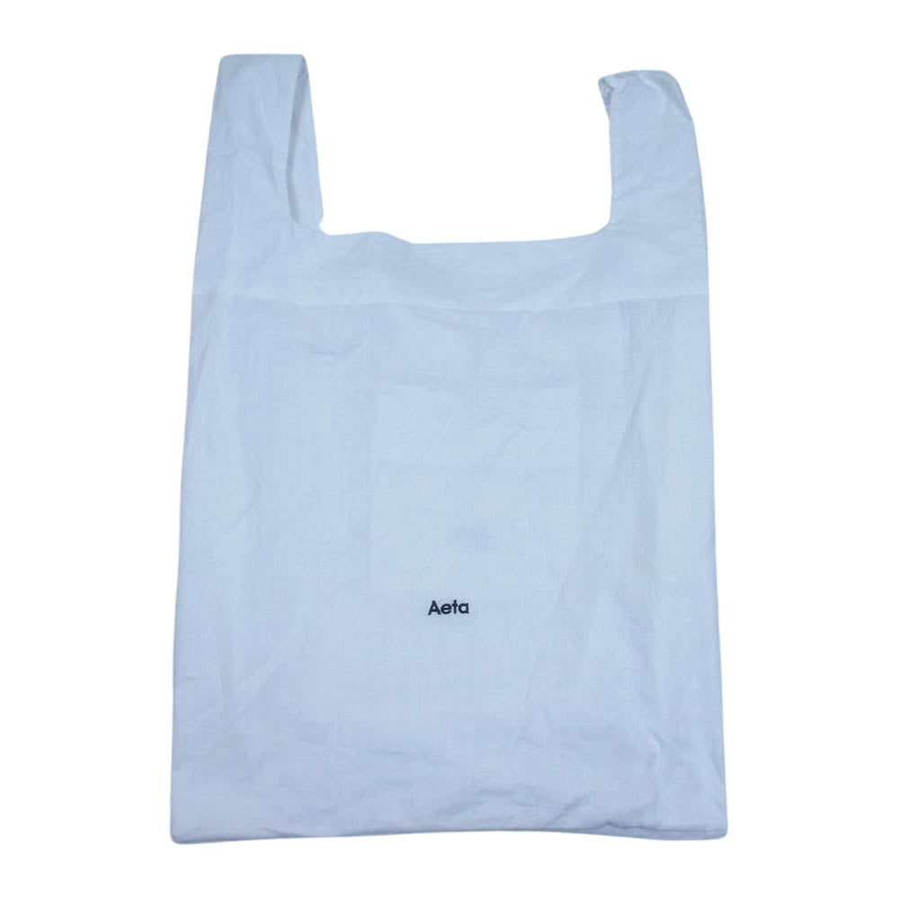 アエタ PG LEATHER SHOULDER M レザー ショルダーバッグ ブラック系【中古】