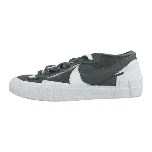 NIKE ナイキ Sacai DD1877-002 BLAZER LOW ブレーザー ロー アイアン グレー系 ホワイト系 23.5cm【中古】