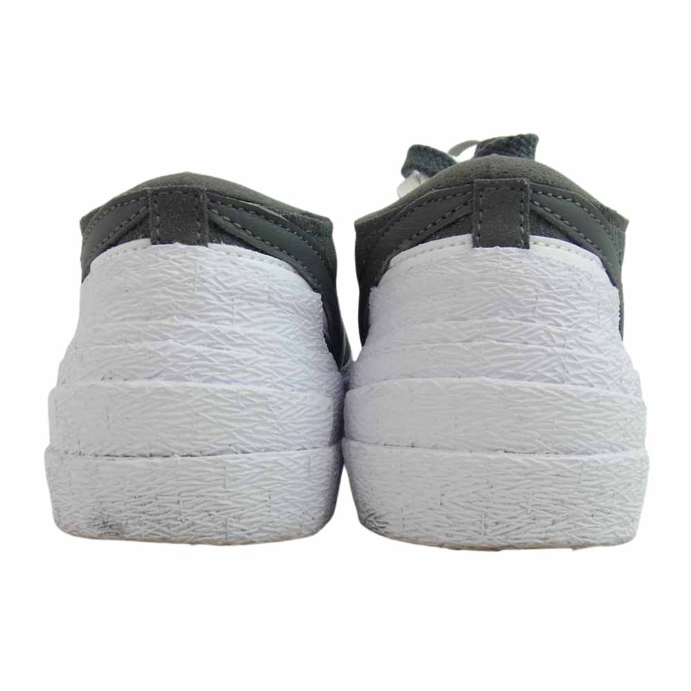 NIKE ナイキ Sacai DD1877-002 BLAZER LOW ブレーザー ロー アイアン グレー系 ホワイト系 23.5cm【中古】