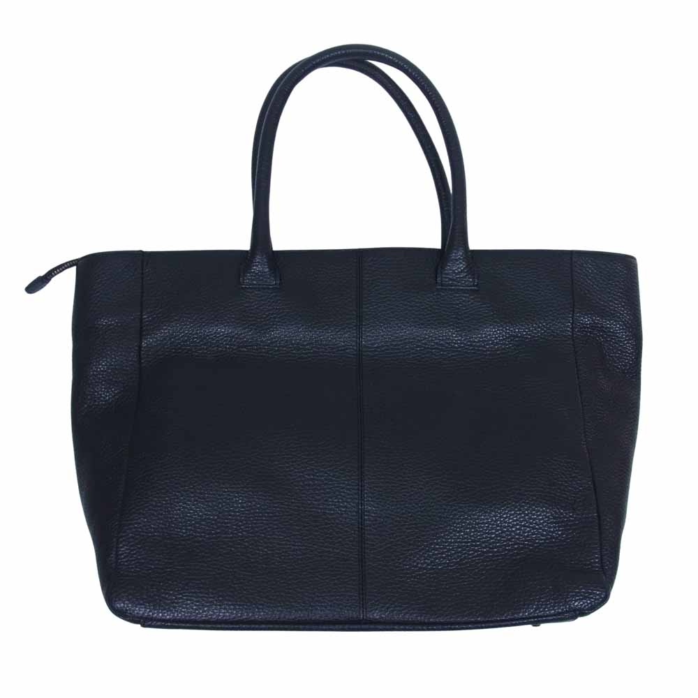 アタオ ウィークデー 撥水 レザー トート バッグ ブラック系【中古】