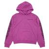 CHROME HEARTS クロムハーツ（原本無） 21SS Matty Boy Spider Web Hoodie マッティボーイ スパイダーウェブ フーディ パーカー パープル系 S【美品】【中古】