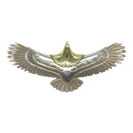 WINGROCK ウィングロック 頭金 目 ダイヤモンドアイズ イーグル サイズL シルバー系【中古】