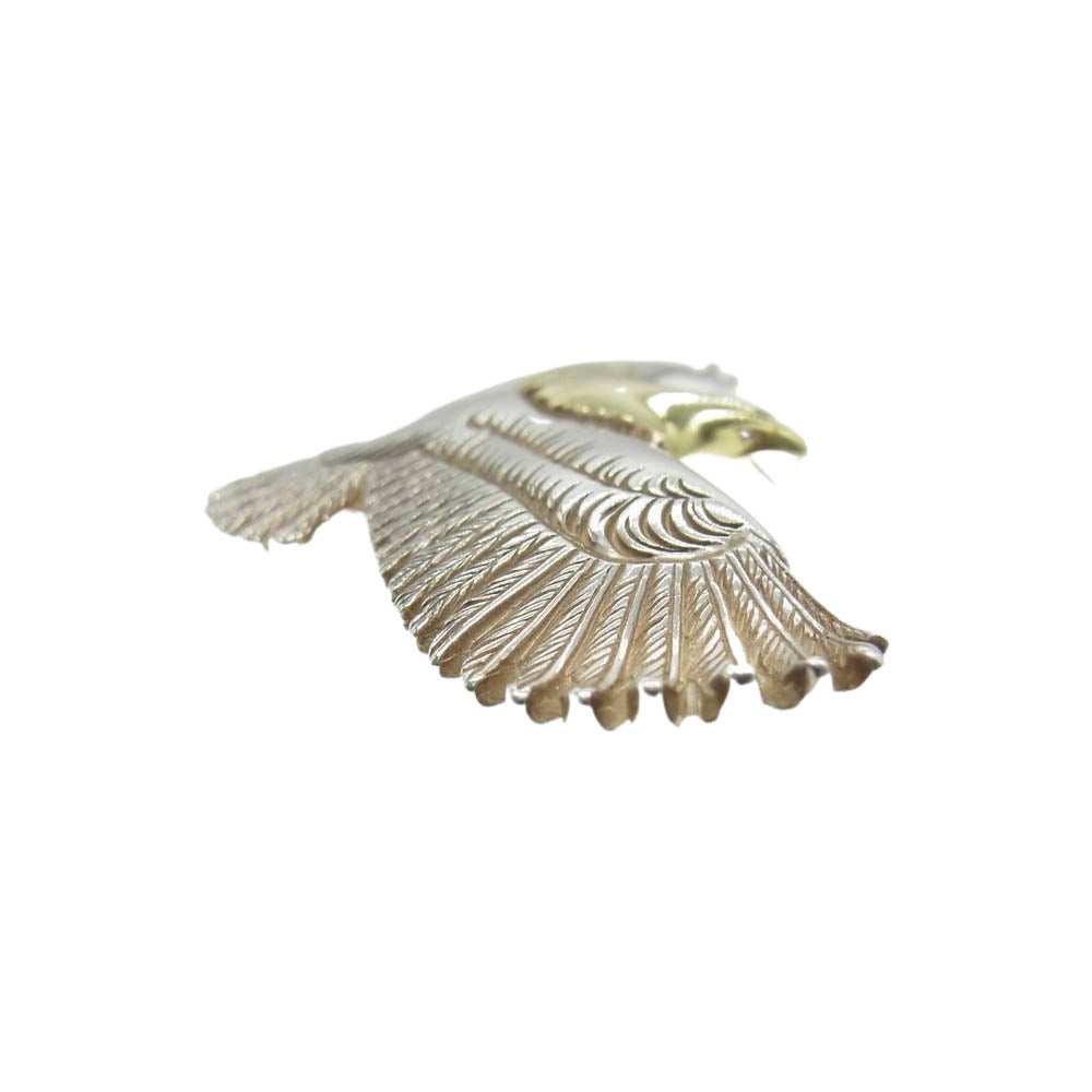 WINGROCK ウィングロック 頭金 目 ダイヤモンドアイズ イーグル サイズL シルバー系【中古】
