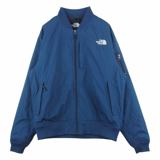 THE NORTH FACE ノースフェイス NY81510 Q THREE JACKET WINDSTOPPER パーテックス プリマロフト 中綿 ジャケット ネイビー系 XL【中古】