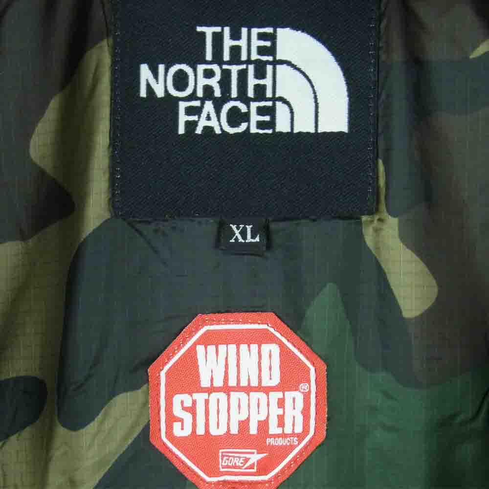 THE NORTH FACE ノースフェイス NY81510 Q THREE JACKET WINDSTOPPER パーテックス プリマロフト 中綿 ジャケット ネイビー系 XL【中古】