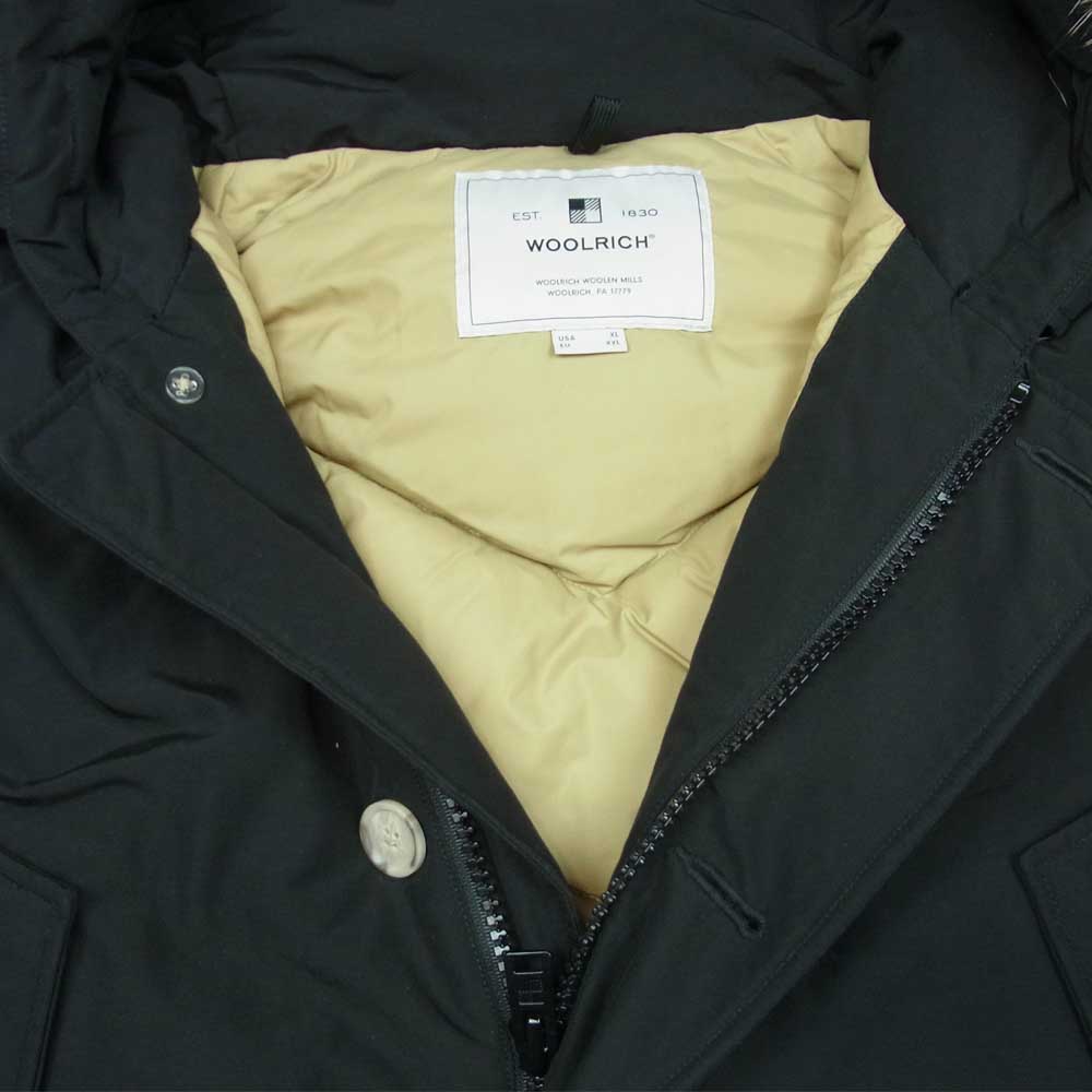 WOOLRICH ウールリッチ WOCPS2919 国内正規品 ARCTIC PARKA アークティック パーカー ダウン ジャケット ブラック系 XL【中古】