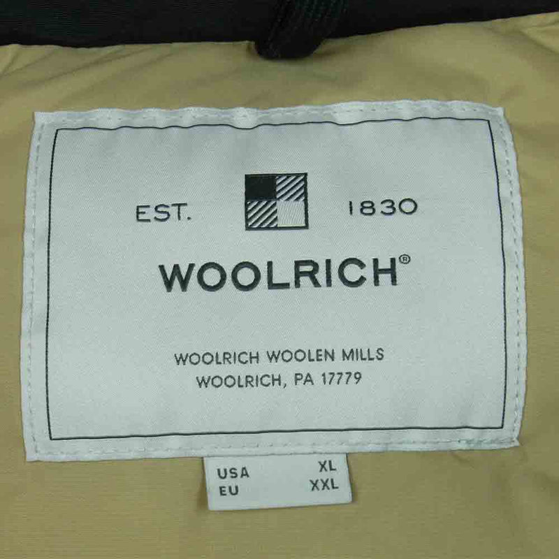 WOOLRICH ウールリッチ WOCPS2919 国内正規品 ARCTIC PARKA アークティック パーカー ダウン ジャケット ブラック系 XL【中古】