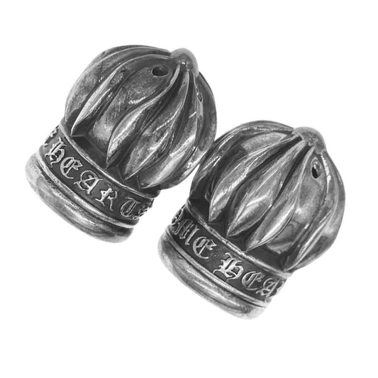 CHROME HEARTS クロムハーツ（原本無） SALT N PEPPER SHAKER 2019 クリスマス ノベルティ ソルトアンドペッパー シルバー系【中古】