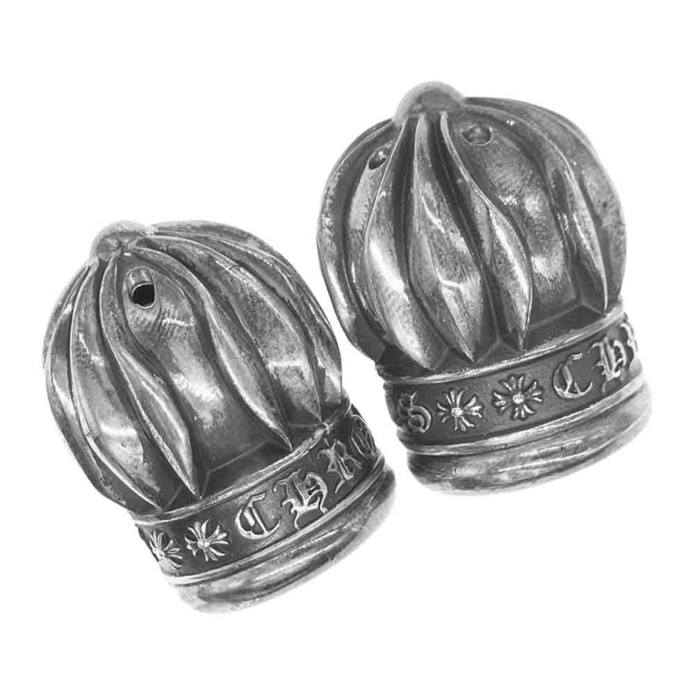 CHROME HEARTS クロムハーツ（原本無） SALT N PEPPER SHAKER 2019 クリスマス ノベルティ ソルトアンドペッパー シルバー系【中古】