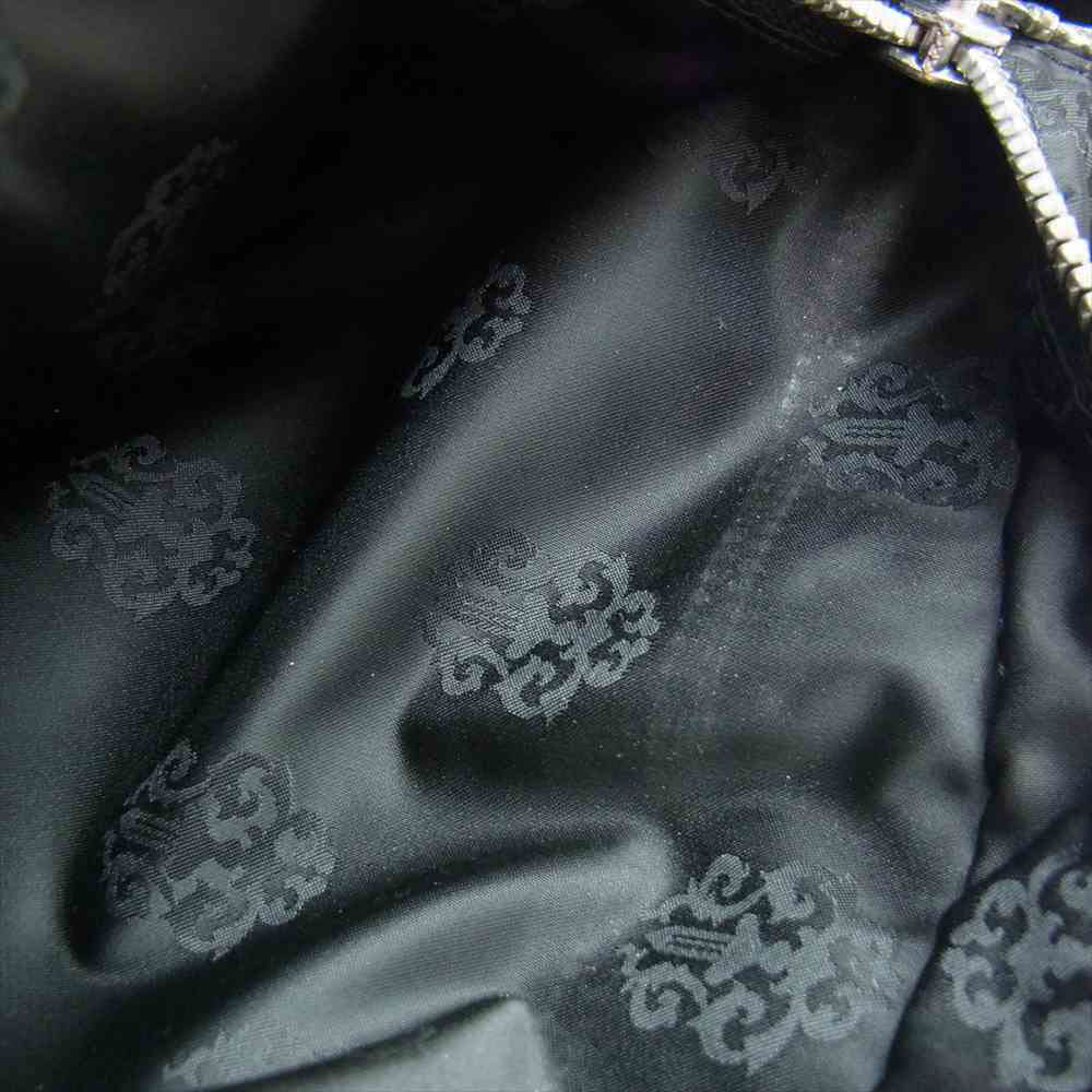 CHROME HEARTS クロムハーツ（原本有） TOTE FS LINED クロスパッチ トート バッグ ブラック系 2【中古】