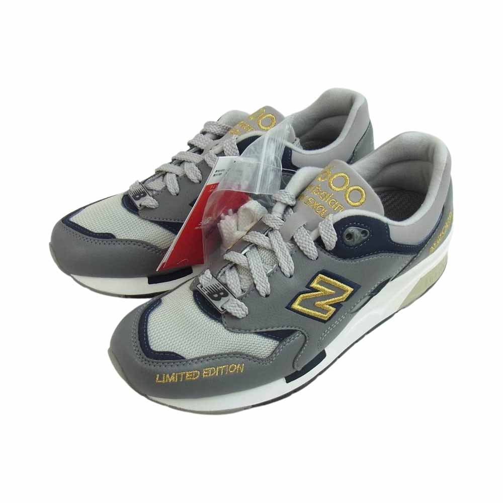 NEW BALANCE ニューバランス CM1600LE JAPAN REMITED ジャパン リミテッド スニーカー グレー系 25.5【新古品】【未使用】【中古】