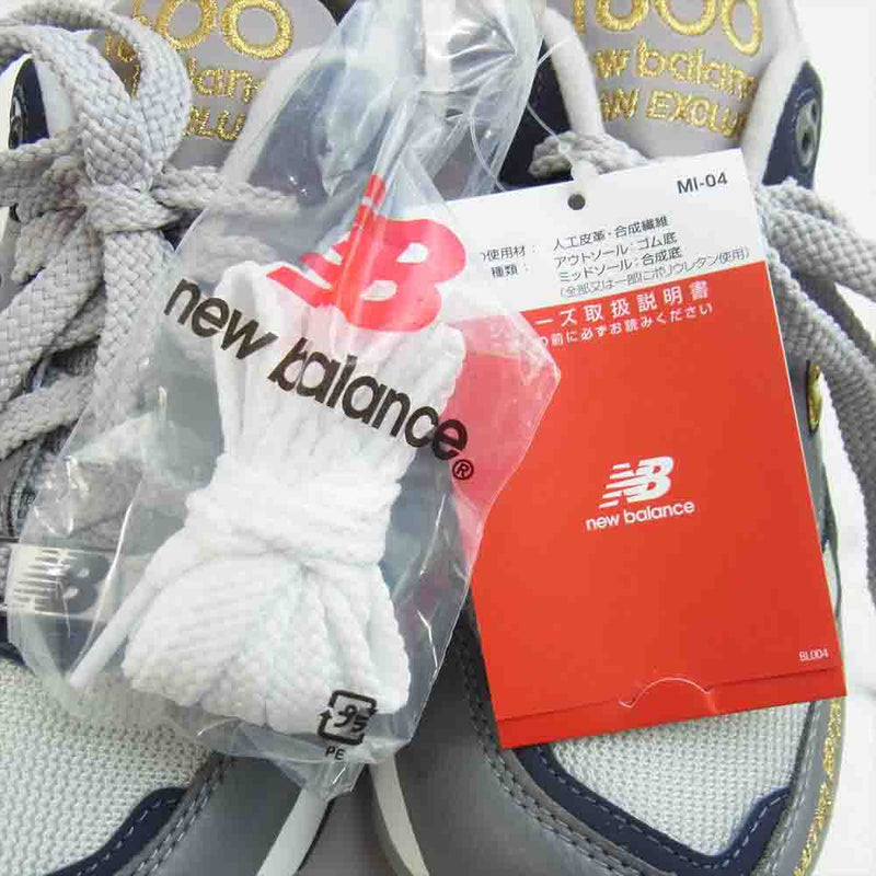 NEW BALANCE ニューバランス CM1600LE JAPAN REMITED ジャパン リミテッド スニーカー グレー系 25.5【新古品】【未使用】【中古】