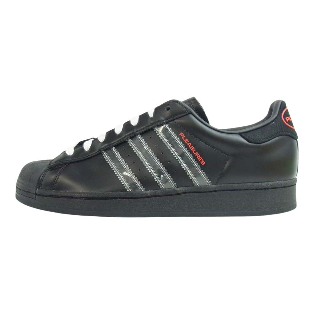 adidas アディダス GY5691 × PLEASUERS SUPER STAR プレジャーズ アディダス コンソーシアム スーパースター ブラック系 29cm【新古品】【未使用】【中古】