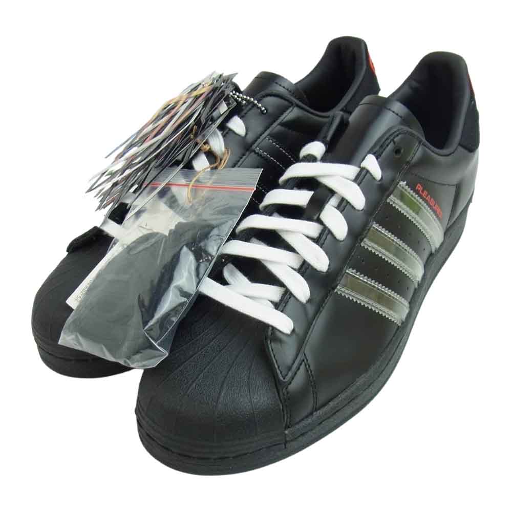 adidas アディダス GY5691 × PLEASUERS SUPER STAR プレジャーズ アディダス コンソーシアム スーパースター ブラック系 29cm【新古品】【未使用】【中古】