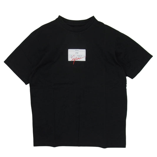 Supreme シュプリーム 21SS Signature Label S/S Top シグネチャー レーベル 半袖Tシャツ ブラック系 S【新古品】【未使用】【中古】