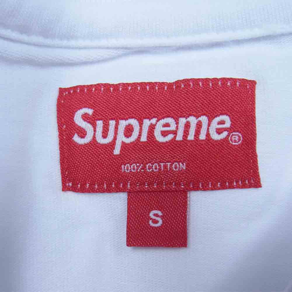 Supreme シュプリーム 21SS Old English Rhinestone S/S Top オールドイングリッシュ リネンストーン 半袖Tシャツ ホワイト系 S【新古品】【未使用】【中古】
