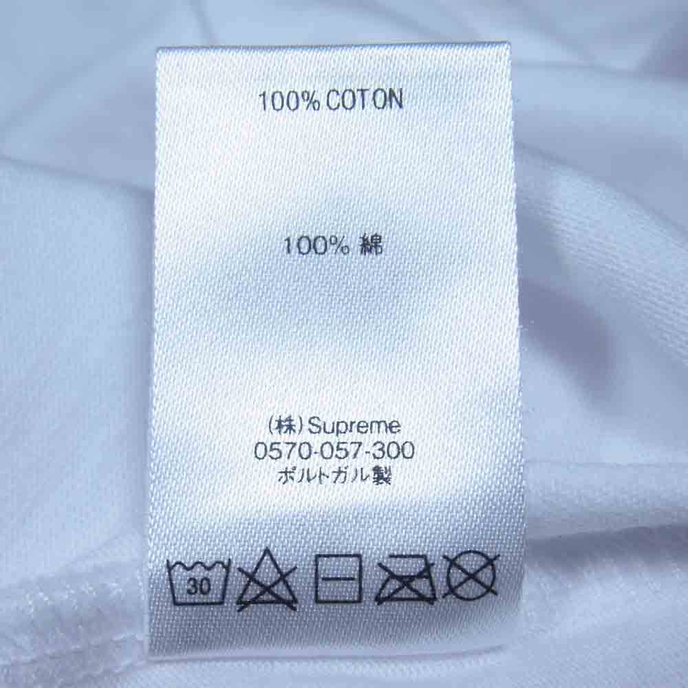 Supreme シュプリーム 21SS Old English Rhinestone S/S Top オールドイングリッシュ リネンストーン 半袖Tシャツ ホワイト系 S【新古品】【未使用】【中古】